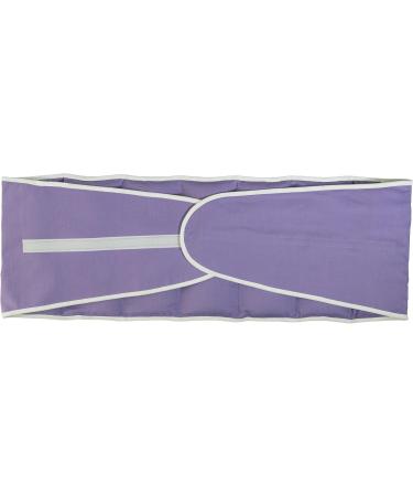 XXL Lilac Heat Belt Back Linseed Pillow - 7-Chamber Comfort with Velcro Fastener - International Shipping Available - Buy Online on GoSupps.com