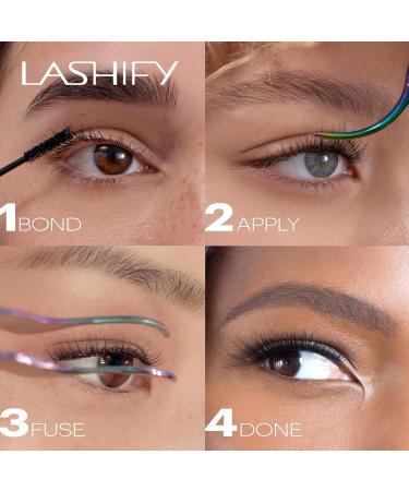 Lashify Fluffy FX 12mm Gossamer DIY Eyelash Extensions Refill | Curly & Fluttery Black False Lashes - Buy Online on GoSupps.com