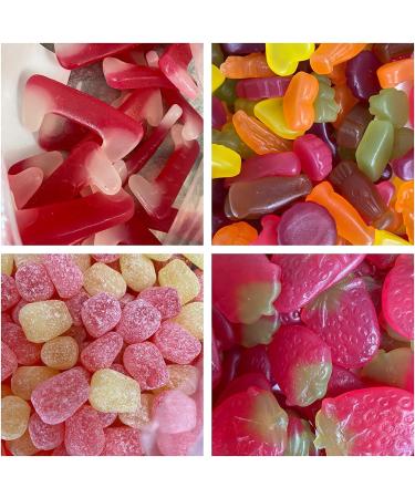 Little Vegans Sweet Company Vegan Sweets Pick and Mix - Monster 800g Bulk Bag of Classic Old Fashioned British Retro Sweets Contains Approved Halal Sweets Diary Free and Gelatine Free Sweets - Buy Online on GoSupps.com