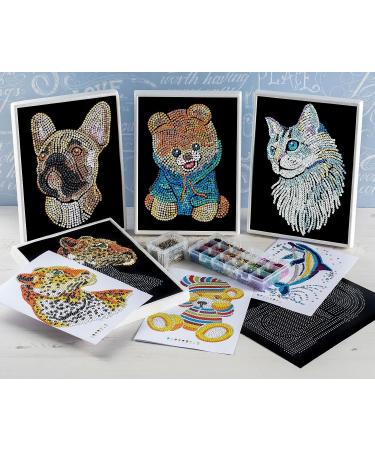 Sequin Art Blue Love Birds Picture Kit - Sparkling Arts and Crafts for Creative Crafting - Buy Online on GoSupps.com