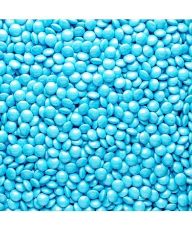 simply topps Coloured Milk Chocolate Beans - 30g or 100g - Cake Cupcake & Cookie Decoration Sprinkles (Baby Blue 30g) Baby Blue 30 g (Pack of 1) - Buy Online on GoSupps.com