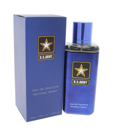 New Brand US Army Eau de Toilette Spray for Men 3.3 Ounce