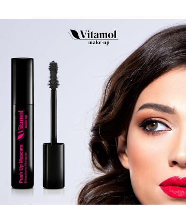 Vitamol Mascara Push up extra volume and lengthening eyelashes 10 ml - Buy Online on GoSupps.com
