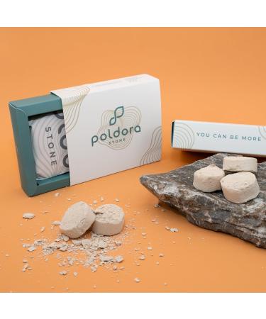 Natural Stone Face & Body Exfoliating Scrubber 6 Pack | Persian Sefidab Inspired | Deep Clean & Skin Revitalizing Exfoliant - Buy Online on GoSupps.com