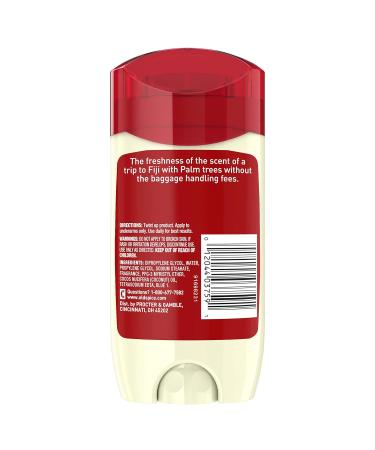 Old Spice Aluminum Free Deodorant for Men Fiji - 3.0 oz (Pack of 3) - Palm Tree Scent - Fiji 3 Count - Buy Online on GoSupps.com