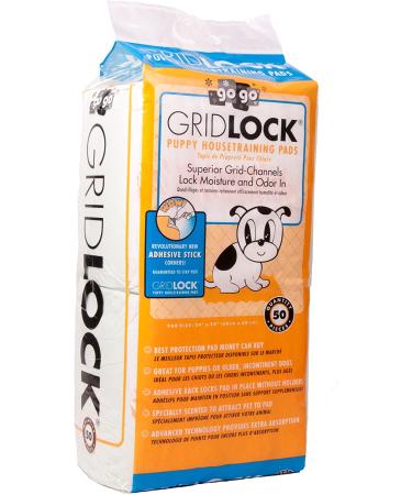 GoGo Pet Sticky Back Gridlock Training Pads - Convenient Training Solution - Buy Online on GoSupps.com