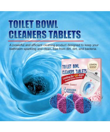 Toilet Toilet Cleaning Block Stains Odors Household Toilet Cleaning Block Household Static Remover for Bed (Blue One Size) Blue One Size - Buy Online on GoSupps.com