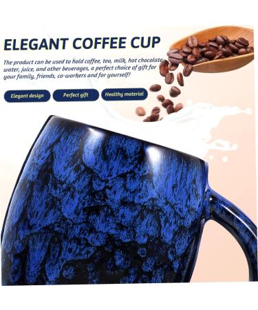 Zerodeko 3pcs Ceramic Coffee Mug The Office Mug Ceramic Cup Espresso Mug Porcelain Tea Japanese Coffee Mug Latte Art Cup Office Drinking Cup Ceramic Milk Cup Personal Cup Ceramics Vintage Bluex3pcs 13x13x12cmx3pcs - Buy Online on GoSupps.com