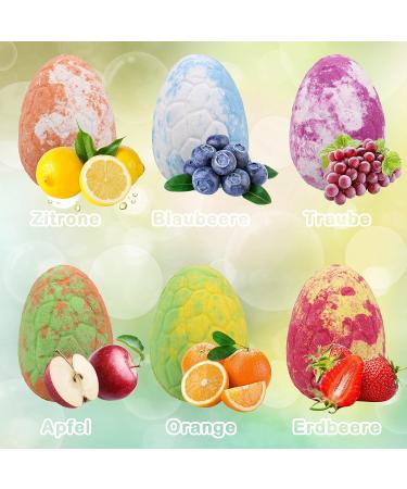 Bandbombs 6PC Bath Bomb Gift Set - Surprise Toys for Kids & Women | Fun Foam Bath Balls with Dinosaur Theme | Perfect Birthday Gift - Buy Online on GoSupps.com