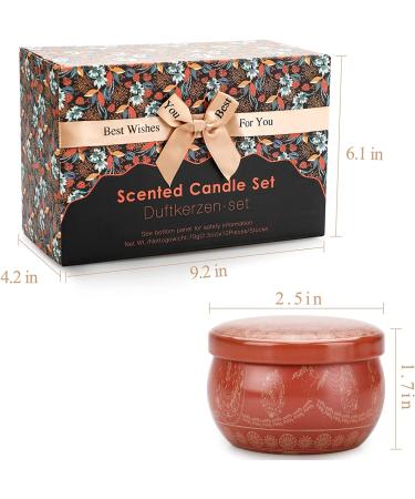 12 Constellations Soy Scented Candles Gift Set - Aromatherapy Travel Tin Candles for Home - Birthday & Thank You Gifts for Women - 2.5oz (12 Pack) - Buy Online on GoSupps.com