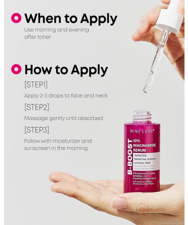 B-Boost 10% Niacinamide Serum Korean Face Serum for Even Skin Tone Tranexamic Acid & Glutathione Revitalize Complexion 1.01 fl.oz. - Buy Online on GoSupps.com