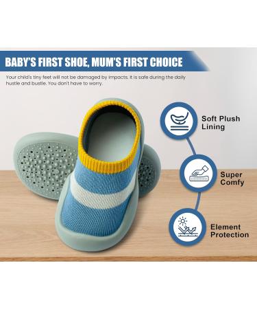 Dookeh Baby Shoes Soft Sole Sneakers 12-18 Months - Blue - Buy Online on GoSupps.com