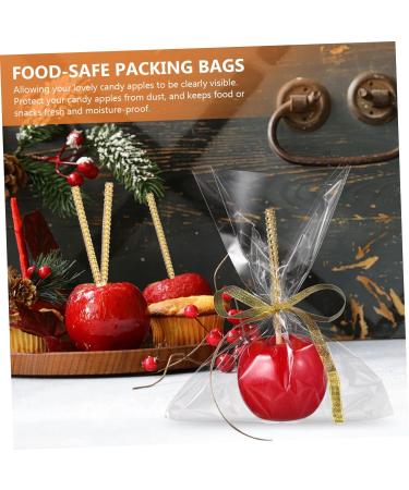 Zerodeko 1 Set Apple Stick Cake Lollipop Sticks Candy Skewers Festival Fruit Picks Stocking Stuffer Candy Dessert Sticks Halloween Candy Wrappers Shiny Candy Picks Chocolate Delicate Wood - Buy Online on GoSupps.com