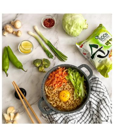NONGSHIM Instant Cup Noodles Soup Soon Veggie - 67g | International Shipping Available - Buy Online on GoSupps.com