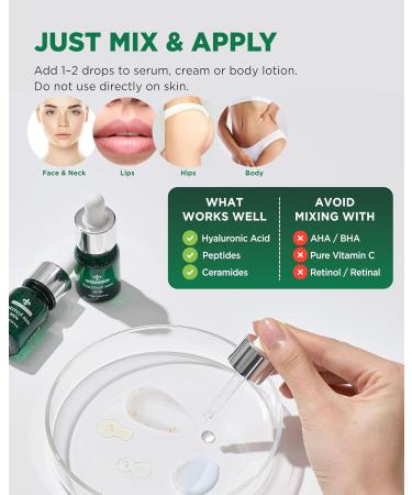 Matrixyl 3000 Peptide Serum Helps Smooth Fine Lines Appearance Gentle Retinol Alternative DIY Mix-In Booster 0.33 fl oz (10ml) Skincare Pure Peptide Complex Anti-Aging Facial Ampoule 0.33 Fl Oz (Pack of 1) - Buy Online on GoSupps.com
