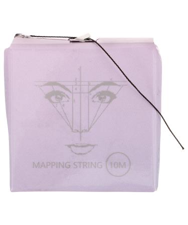 NOLITOY 1 Box Eyebrow Mapping String Eyebrow Makeup Drawing Ruler Eyebrow Locating String(10m)