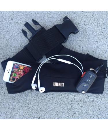 UBELT Insulin Pump Belt Pouch & Diabetic Waist Fanny Pack - Running Band & Phone Holder - Black/27-45 - Buy Online on GoSupps.com