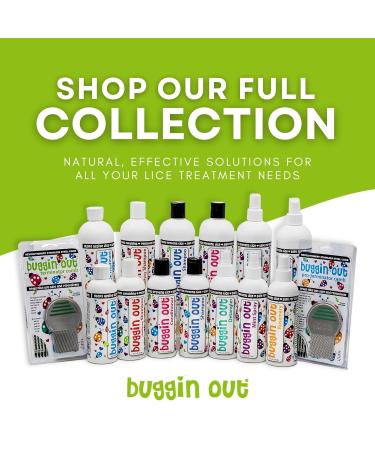 Buggin Out Nit Combing Mousse | No More Lice Solution for Kids & Adults | Slippery Nits | Daily Use | 8oz - Buy Online on GoSupps.com