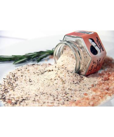 Black Truffle Himalayan Pink Salt 3.7 oz - Premium Burgundy Black Winter Truffles (Tuber Uncinatum) - Gourmet Food Condiment, NON-GMO, Vegan & Vegetarian Friendly - Buy Online on GoSupps.com