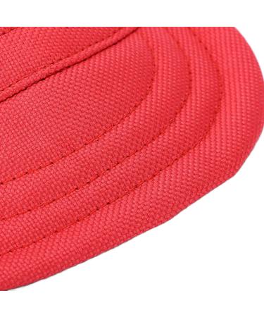Psop Dog Baseball Cap - Adjustable Pet Hat with Ear Holes for Dogs | Red L - Stylish Sun Protection for Puppies - Buy Online on GoSupps.com