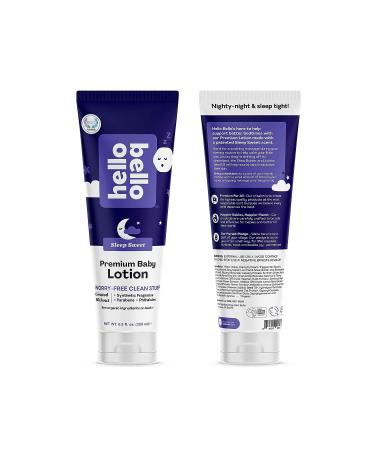 Hello Bello Premium Baby Lotion - Vegan & Cruelty-Free Moisturizer for Babies and Kids - Sleep Sweet Scent - 8.5 FL Oz - Buy Online on GoSupps.com