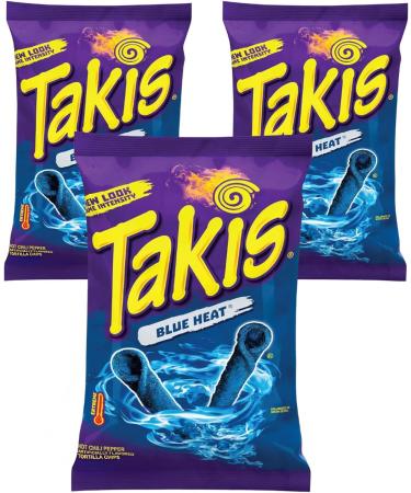 Takis Mix Party Pack includes - 3 x 28.4g Zombie Flavour + 3 x 56.7g Blue Heat - Buy Online on GoSupps.com