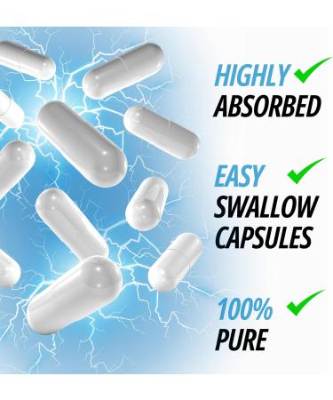 CLN Labs Unflavoured Creatine Monohydrate Capsules - 120 Count | Easy Swallow | Made in UK - Buy Online on GoSupps.com