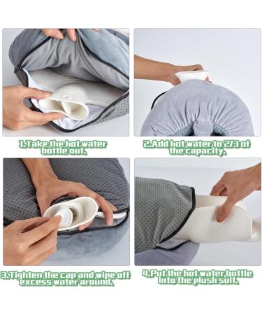 DOTHFOLL Foot Waller - 2-in-1 Electric-Free Foot Warmers for Men & Women | Hot Water Bottle & Heating Mat for Winter Comfort - Buy Online on GoSupps.com