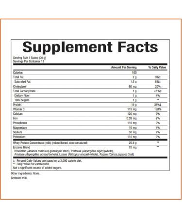 Buy Grass Fed Whey Protein Concentrate - Whey Factors by Natural Factors | Unflavored 12 Oz for Muscle Development & Immune Health - International Shipping - Buy Online on GoSupps.com