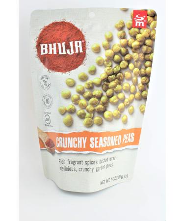 Bhuja Crunchy Seasoned Peas, 7 Ounce (Pack of 3)