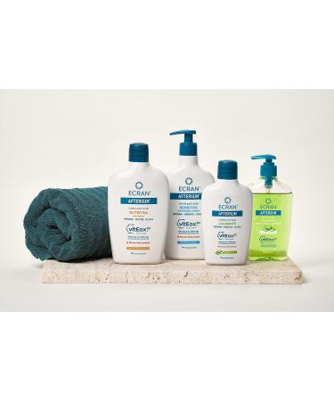 Ecran Aftersun Hydrating Milk with Aloe Vera 200ml - Soothing Relief for Sunburn & Moisturizing - International Shipping Available - Buy Online on GoSupps.com