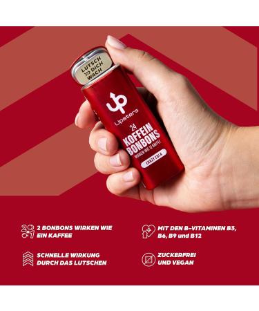 Upsters Energy Caffeine Candies - Fabulous Five - 120 Candies - 60 Caffeine Energy and Energy Drinks - Sugar Free - - Buy Online on GoSupps.com