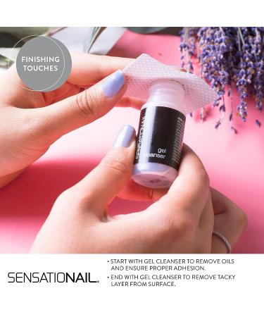 SensatioNail Gel Cleanser & Wipes Refill Kit - 0.92oz 2 Piece Set - Buy Online on GoSupps.com