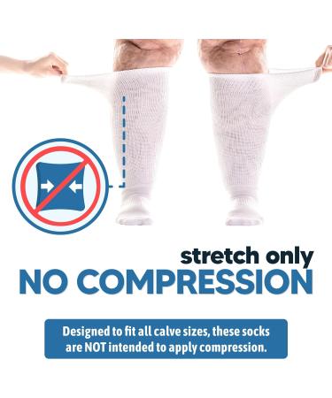 Viasox Non-Binding Diabetic Socks X-Large Black for Men & Women - Buy Online on GoSupps.com
