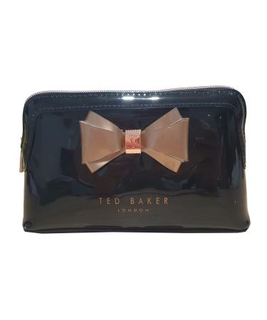 Ted Baker Aimee Curve Bow Cosmetic Bag Black