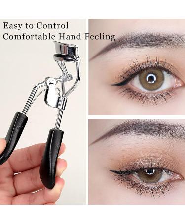 GreenLife Eyelash Curler with 6 Silicone Refill Pads - Professional Makeup Tool for Long-Lasting Curl - Buy Online on GoSupps.com