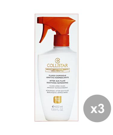 COLLISTAR Set 3 Sun Aftersun Soothing Refreshing Liquid 400 Ml. 26029 Sun Products