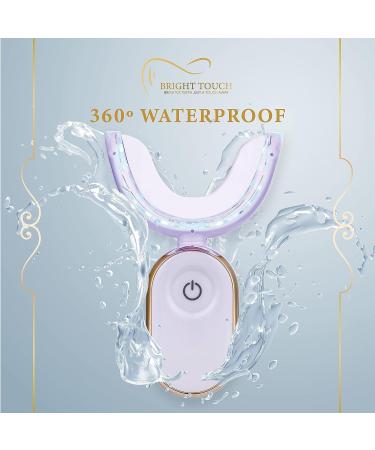 Bright Touch Teeth Whitening Kit - 28x LED Light, Waterproof Tray, 3 Gel Pens - 35% Carbamide Peroxide - Premium Home Tooth Whitener for Sensitive Teeth - Dental Care Stain Remover - Buy Online on GoSupps.com