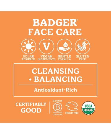 Badger Organic Seabuckthorn Cleansing Oil - 2 FZ | Natural Face Cleanser - Buy Online on GoSupps.com