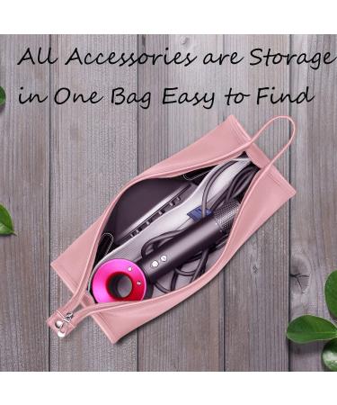 Travel Case for Airwrap/Curling Iron Portable Hair Dryer Carrying Bag Waterproof Storage for Supersonic Styler Accessories Protection Organizer (Pink) - Buy Online on GoSupps.com