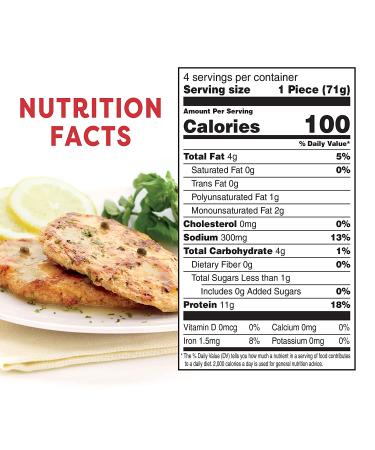 Gardein Plant-Based Chick'n Scaloppini - Vegan Frozen 10 oz - Buy Online on GoSupps.com