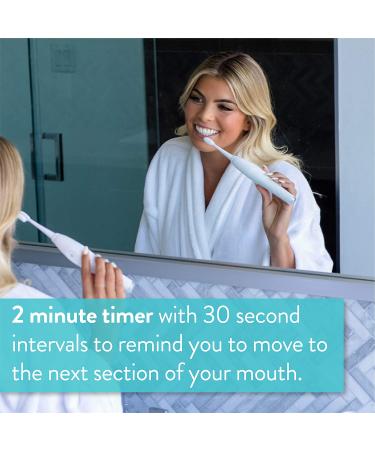 TAO Clean Umma Diamond Sonic Toothbrush - Dual Speed Electric Toothbrush with Docking Station - White - Buy Online on GoSupps.com