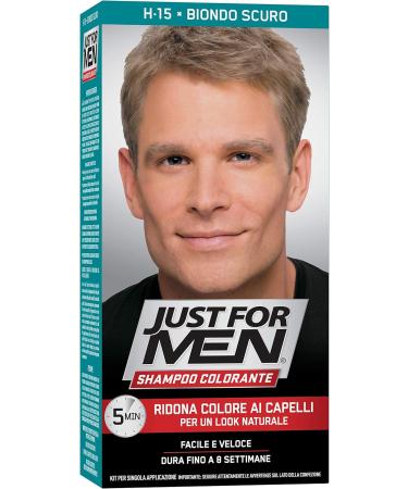  Just for men Just for Men Shampooing Taille Unique H15 - Dark Blonde - Buy Online on GoSupps.com