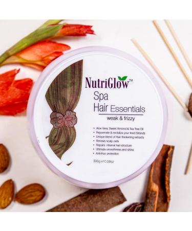 Nutriglow Hair Spa Cream - Volumizing & Shine Lock for Weak & Frizzy Hair | 300g - Buy Online on GoSupps.com
