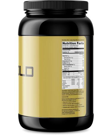 Ultimate Nutrition Whey Gold Protein Powder - 20g Protein Amino Acids Muscle Growth & Recovery Vanilla 2lb - 27 Servings - Buy Online on GoSupps.com
