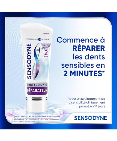 Sensodyne Professional Toothpaste Intense Clean Repair x2 - Buy Online on GoSupps.com
