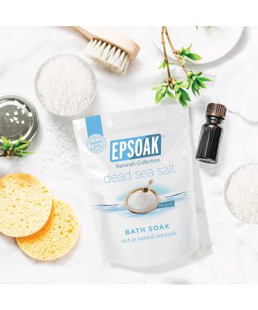 Epsoak Dead Sea Salt 2 lb Fine Grain - Relaxing Mineral Bath Soak - Buy Online on GoSupps.com