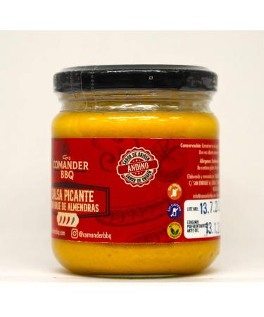 Spicy almond sauce 160 ml - Buy Online on GoSupps.com