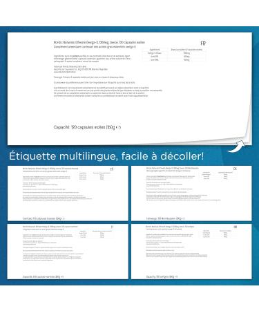 Nordic Naturals Ultimate Omega-3 1280mg Lemon Taste High Dosed 120 Soft Capsules Lab Tested Non-Soy Non-GMO - Buy Online on GoSupps.com