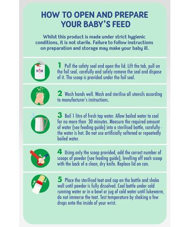SMA Soya Infant Baby Milk Formula 800g - Pack of 1 | From Birth | Non-GMO and Dairy-Free - Buy Online on GoSupps.com